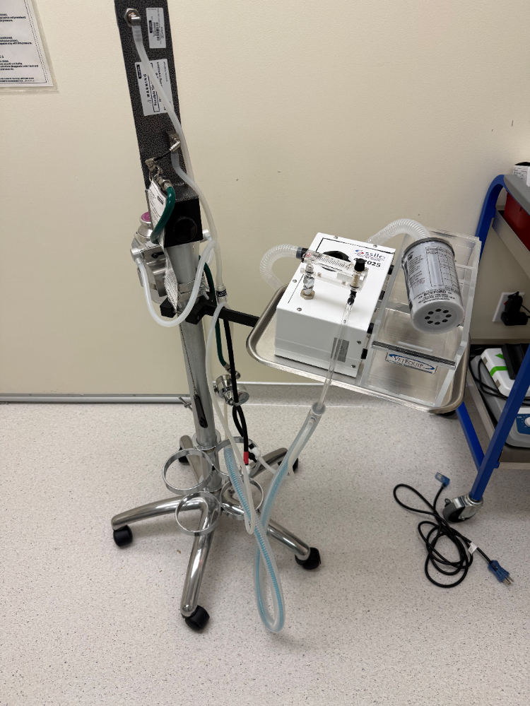 Image of VetEquip Portable Anesthesia Machine